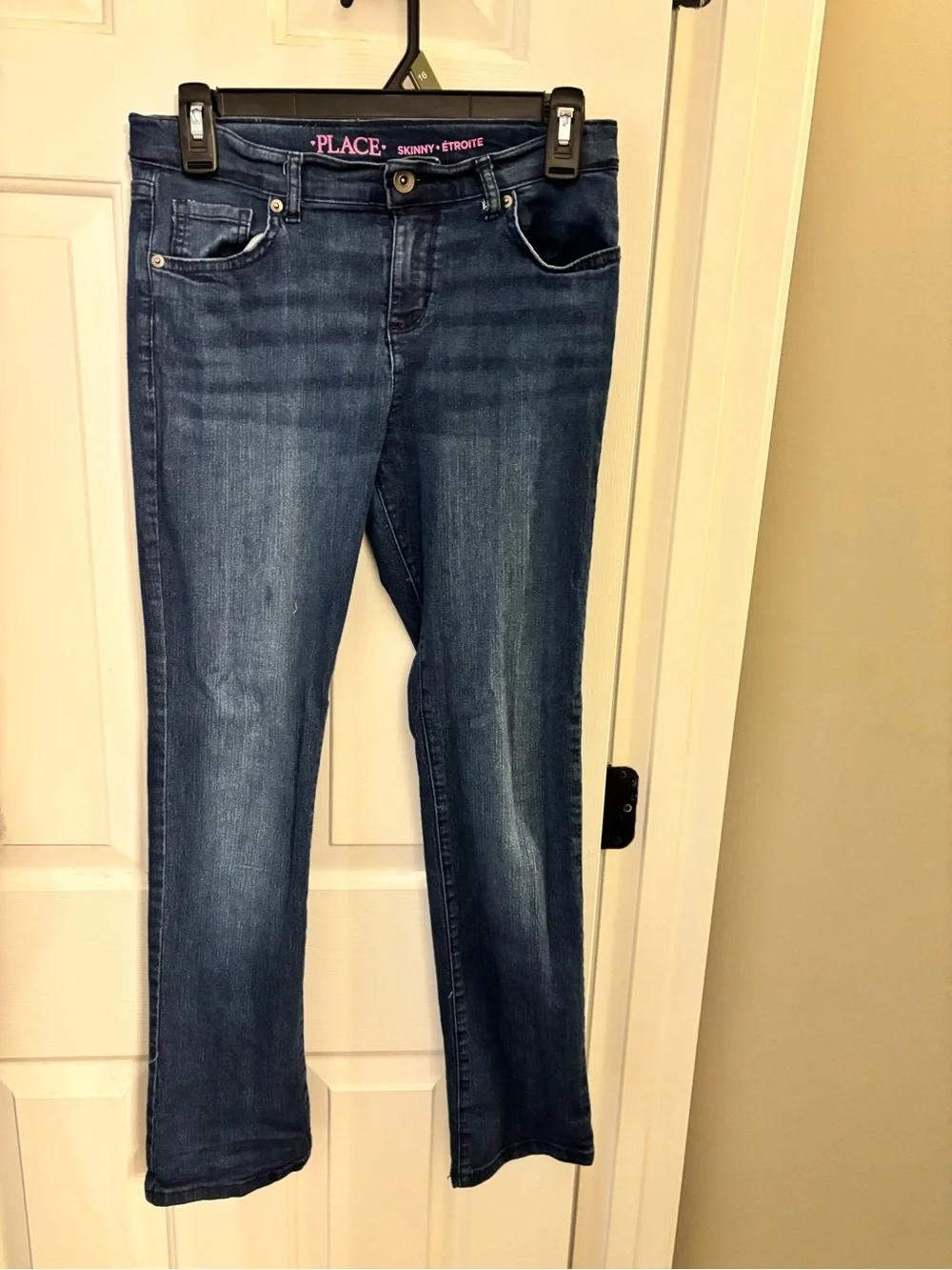 The Children's Place Dark Blue Skinny Jeans - Girls